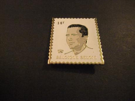 Postzegel Koning Boudewijn België 14 F